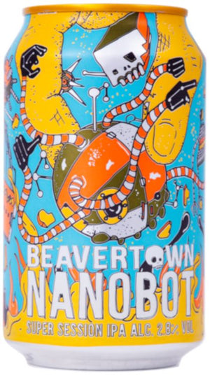 Beavertown Nanobot Super Session IPA 33cl can - Mitchell & Son
