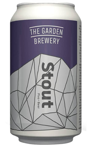 The Garden Brewery Stout 33cl can - Mitchell & Son