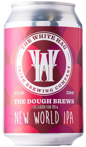 White Hag Dough Brews New World IPA 33cl can - Mitchell & Son
