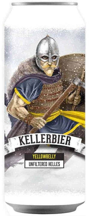 YellowBelly Kellerbier Unfiltered Helles 50cl Can - Mitchell & Son