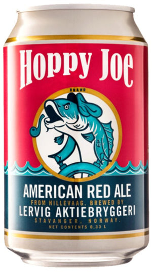 Lervig Hoppy Joe Red Ale 33cl can - Mitchell & Son
