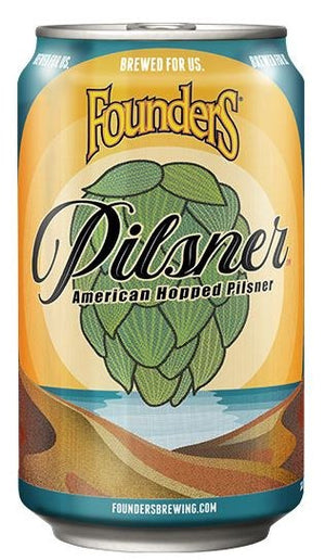 Founders Pilsner 355ml can - Mitchell & Son