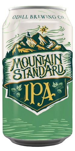 Odell Mountain Standard IPA 355ml can - Mitchell & Son