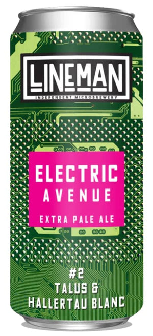 Lineman Electric Avenue Extra Pale Ale 44cl can - Mitchell & Son