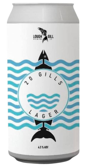 Lough Gill 20 Gills Lager 44cl can - Mitchell & Son