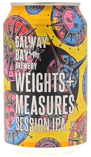 Galway Bay Weights + Measures Session IPA 33cl can - Mitchell & Son