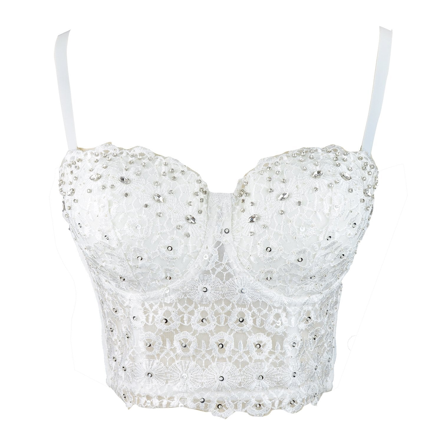 white bustier bra top - OFF-50% >Free Delivery