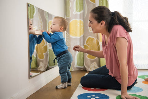 etsy montessori wall mirror