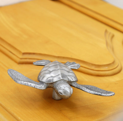 Stunning Ocean Life Turtle Towel Hook by Peter Costello - Costello