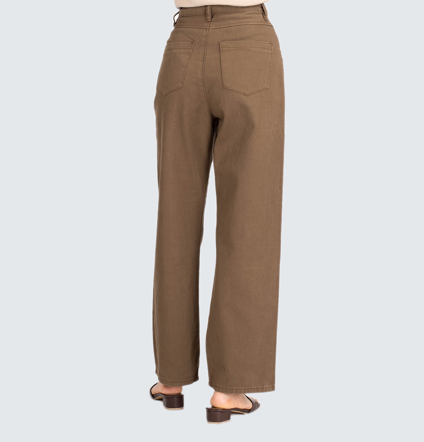 Danae Brown Full Length Jeans – Mantou Clothing