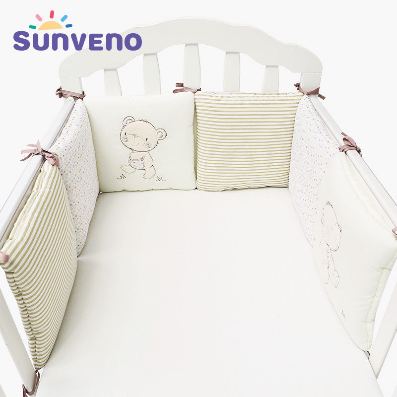 Comfortable Baby Bed Bumper Cartoon Bumpers For Baby Bed Crib