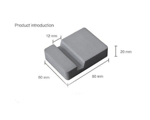 Concrete phone holder silicone mold