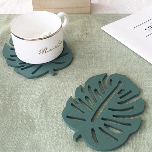 Monstera leaf concrete tray mold