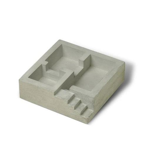 Square stairway tray silicone mold