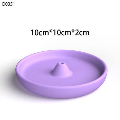 "I36" Incense holder silicone mold