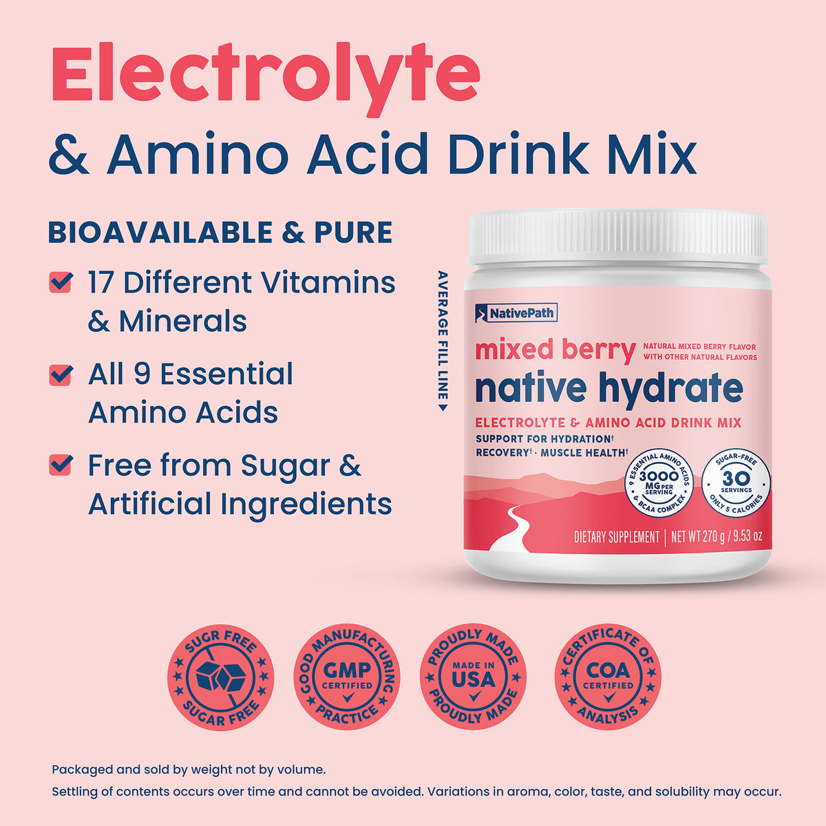 Mixed Berry Native Hydrate