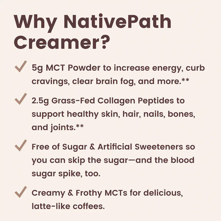 Mocha Latte Coffee Creamer NativePath