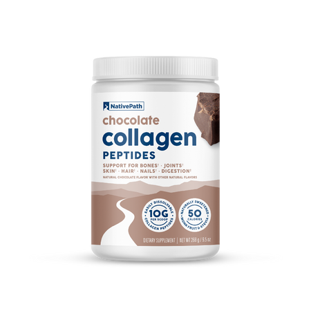 Chocolate Collagen Peptides NativePath