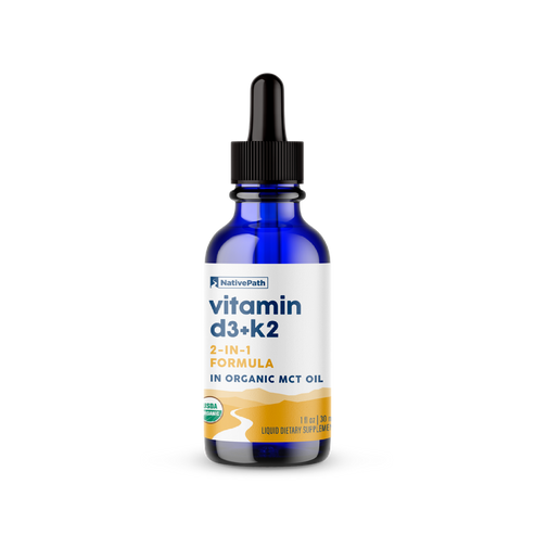 Vitamin D3 + K2 Tincture NativePath