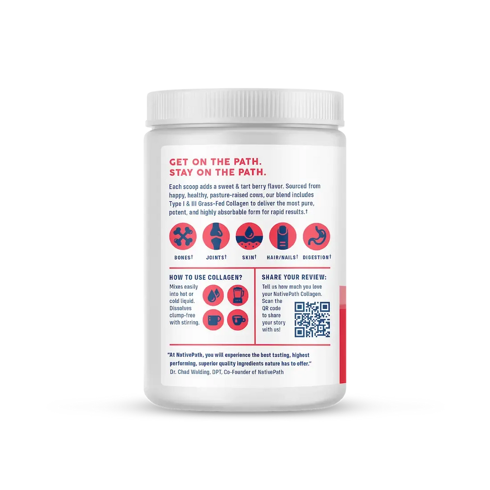 NativePath_Flavored_Collagen_Wild_Berry_Back