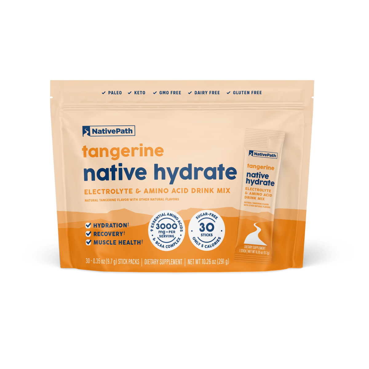 Tangerine Native Hydrate - Stick Packs