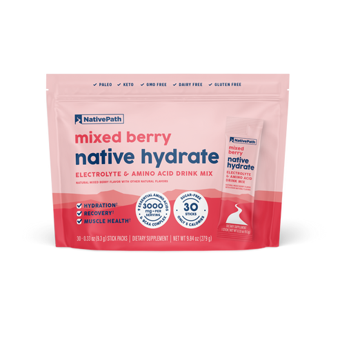 Mixed Berry Native Hydrate - Stick Packs