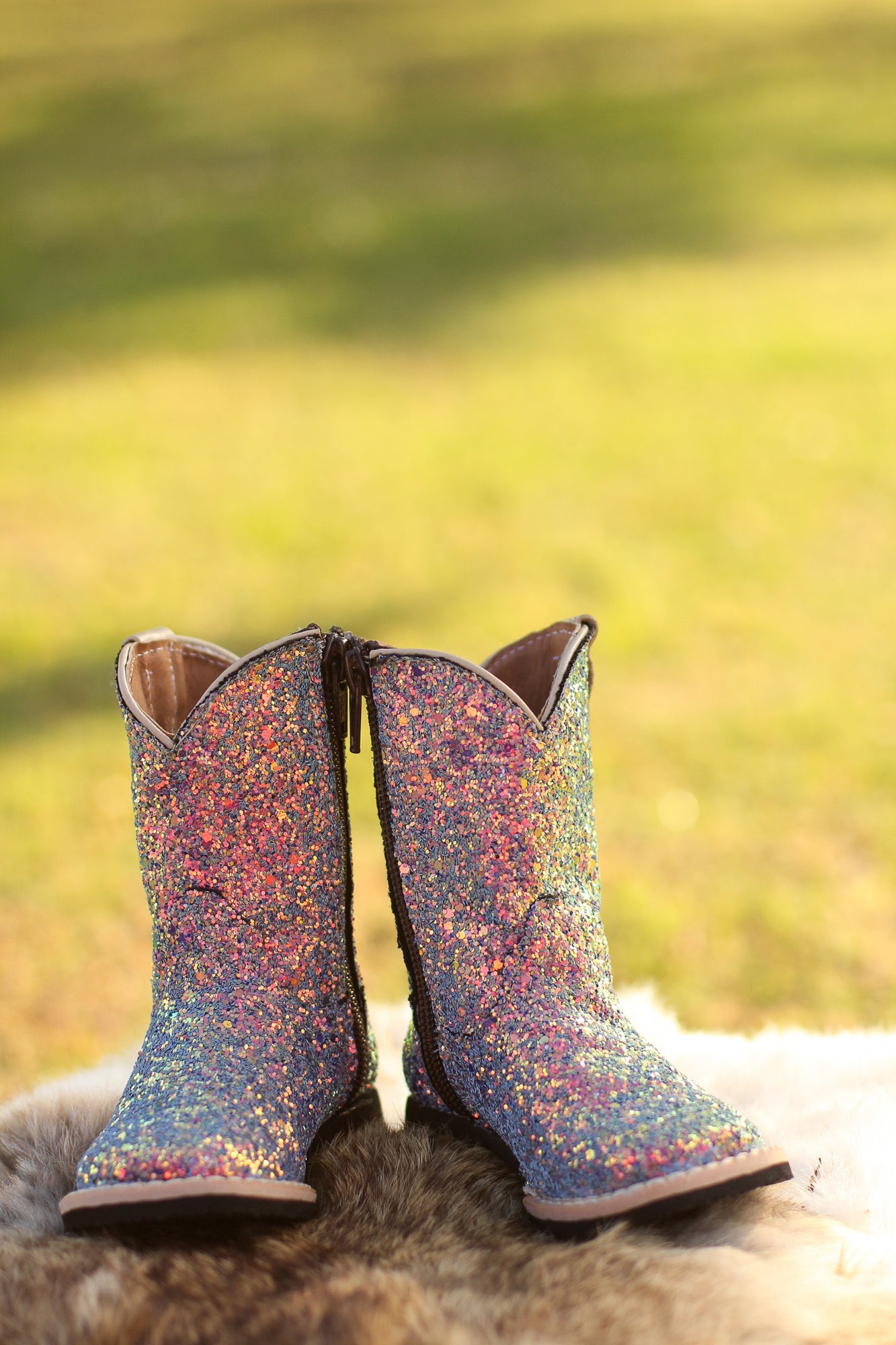 girls sparkle boots