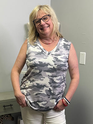 Camo Grey - Wildly Divine Boutique