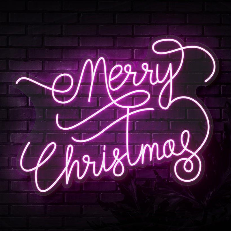 Merry Christmas Neon Sign | Sketch &amp; Etch AU