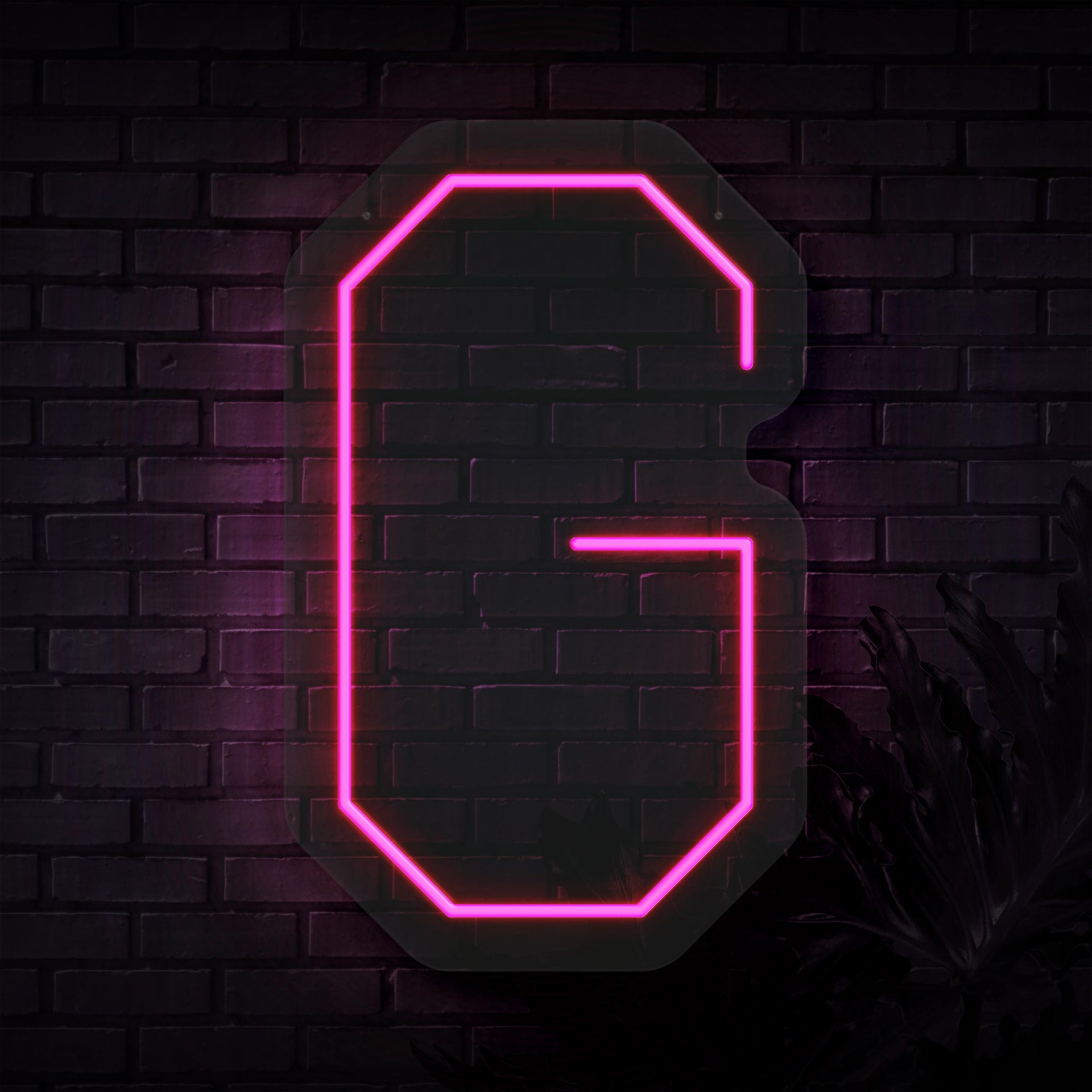 Personalized Initial Letter G Neon Sign | Sketch & Etch AU