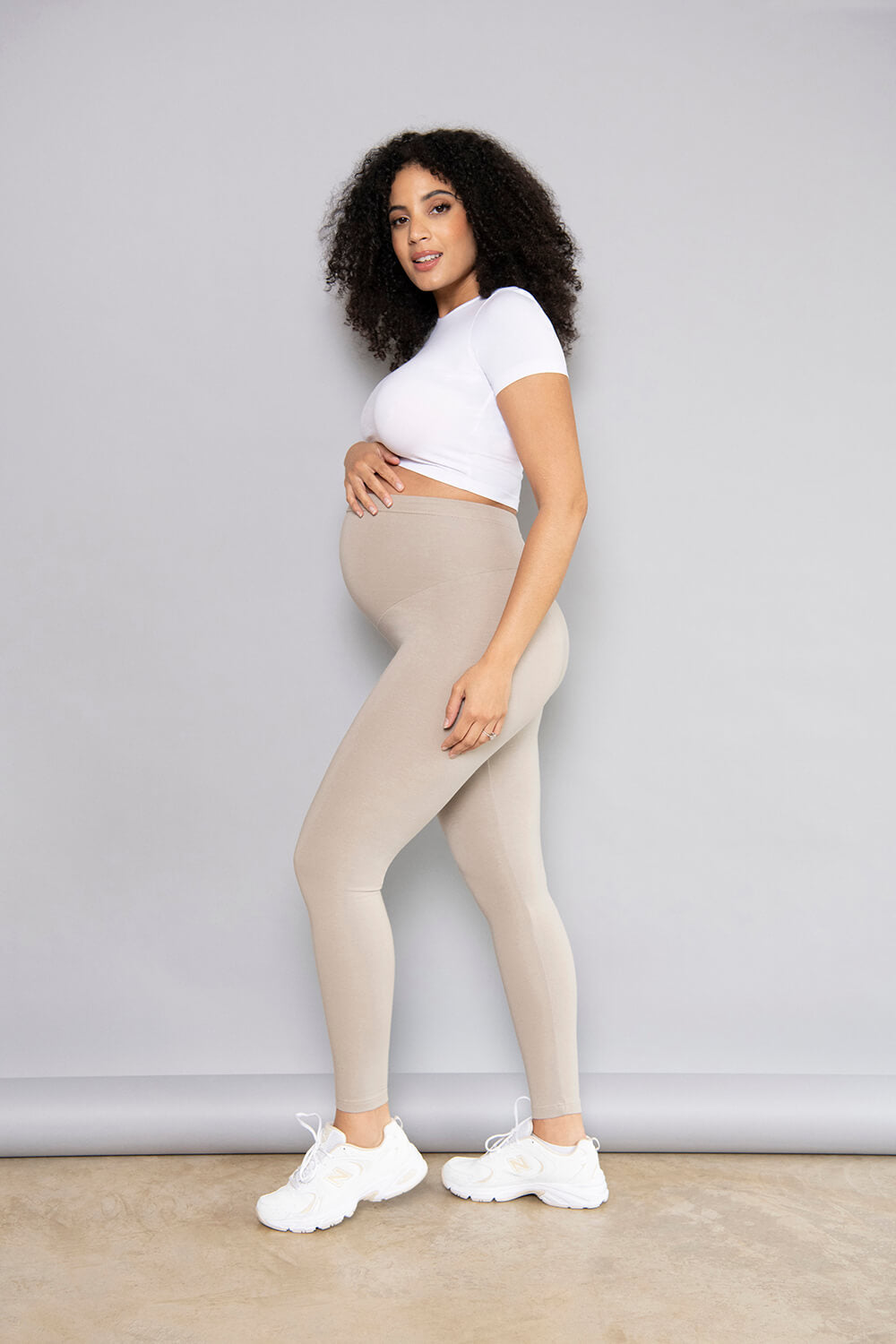 Thick Heavy & Warm Maternity Cotton Leggings Ankle Length PREGNANCY