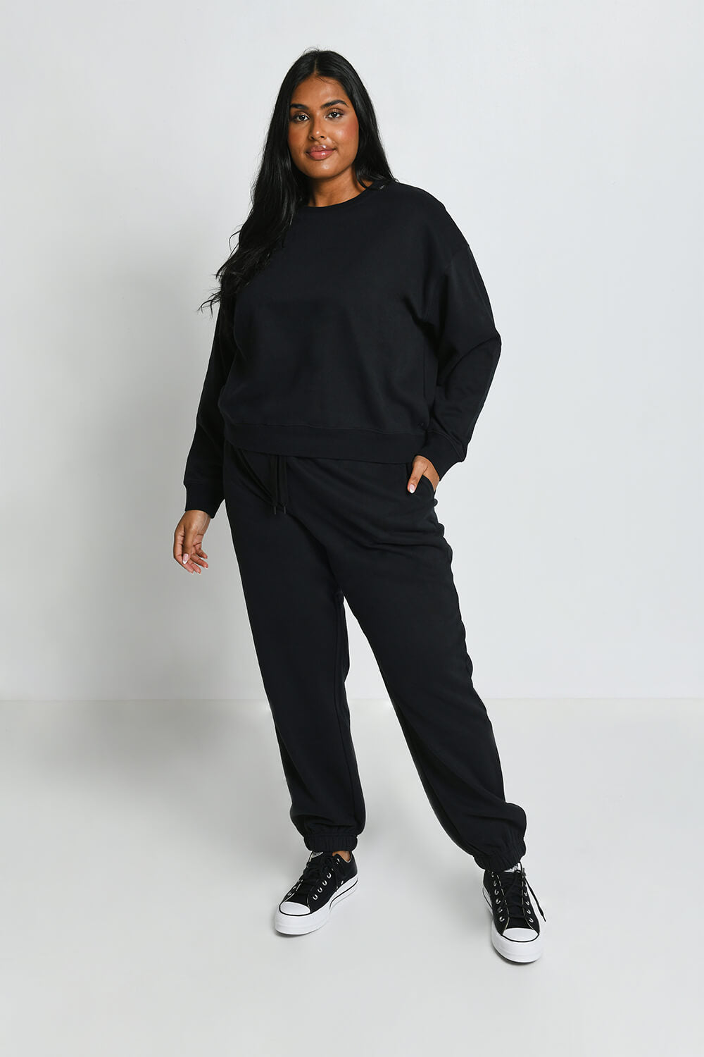 Plus Size Women's Joggers - Plus Size Tracksuit Bottoms - LOVALL