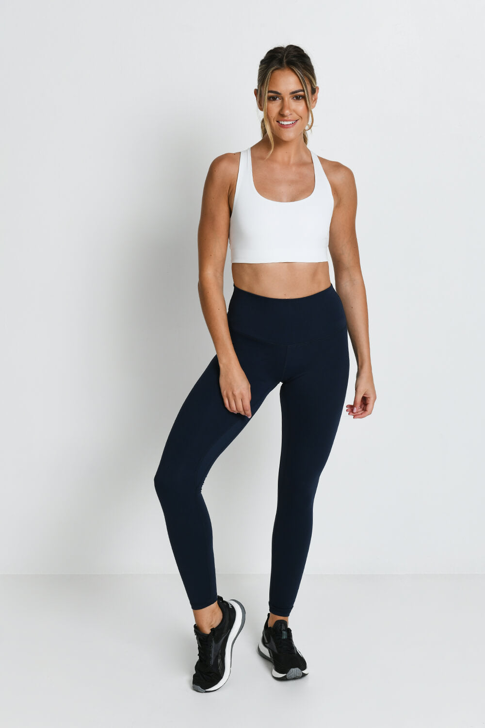 Women's Blue & Navy Leggings - LOVALL