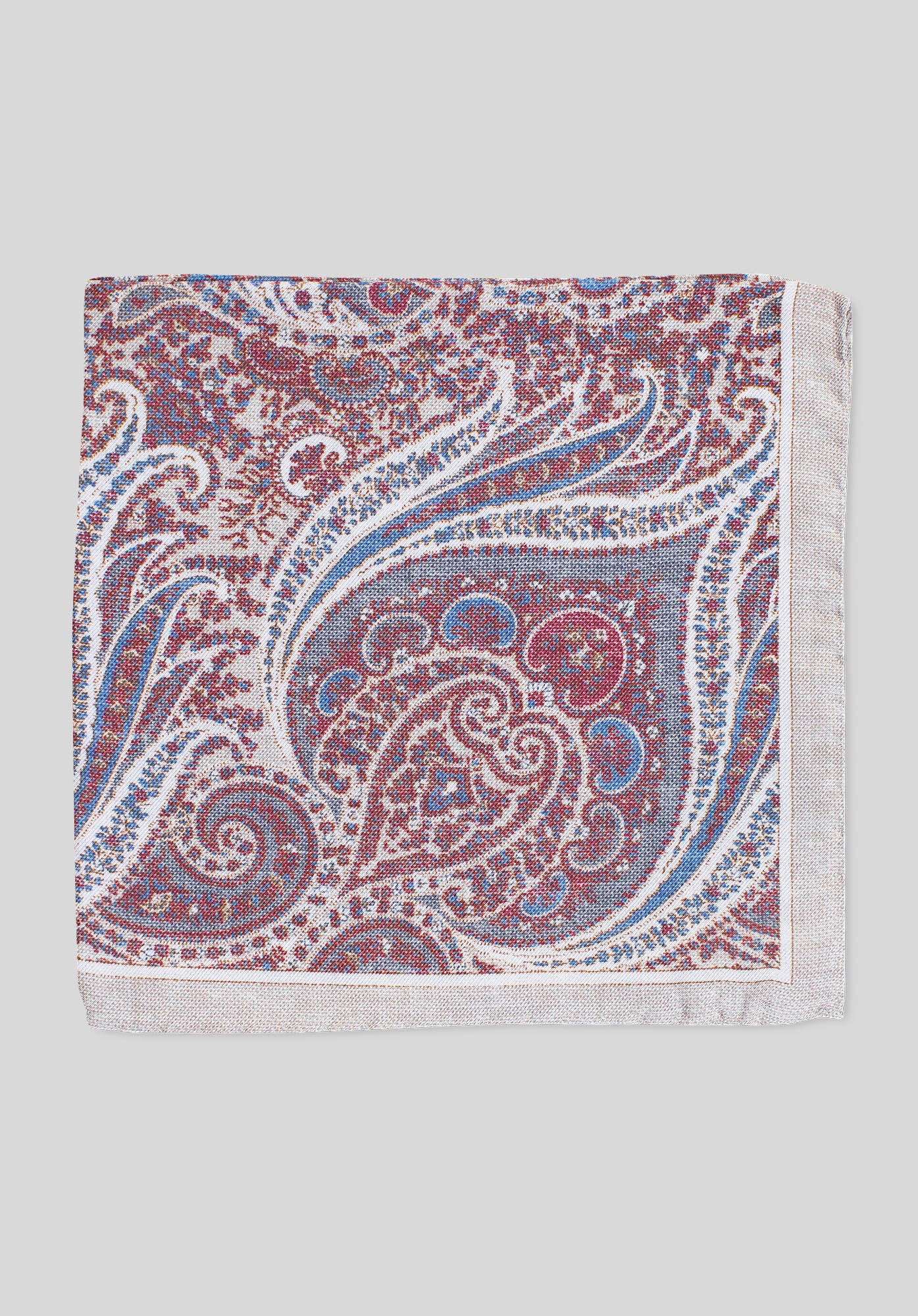 FADED PAISLEY POCHETTE