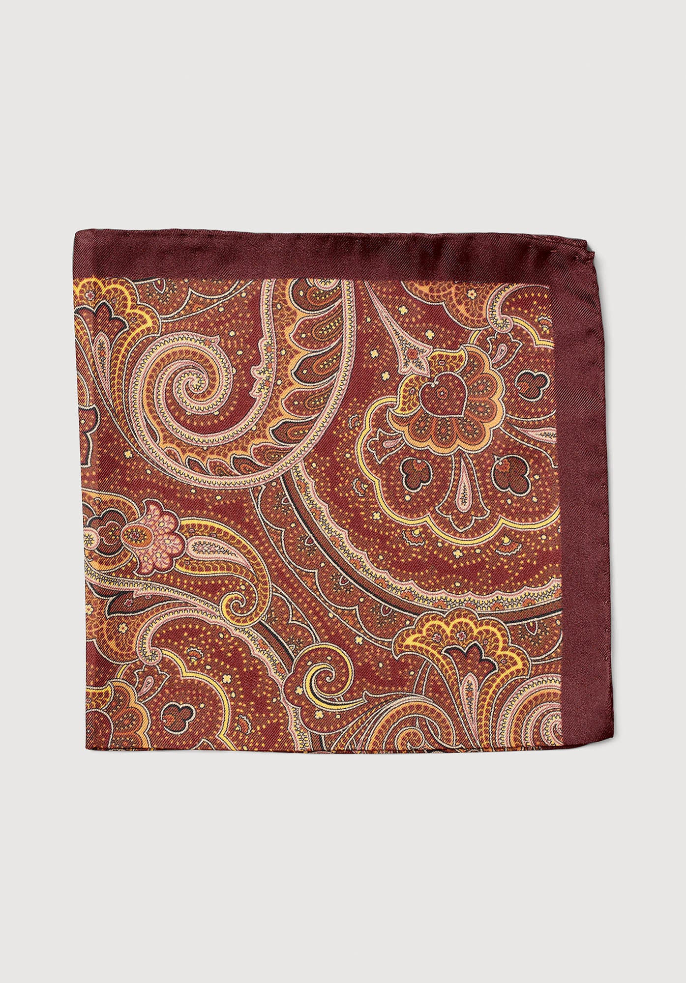 SCROLL PAISLEY POCHETTE