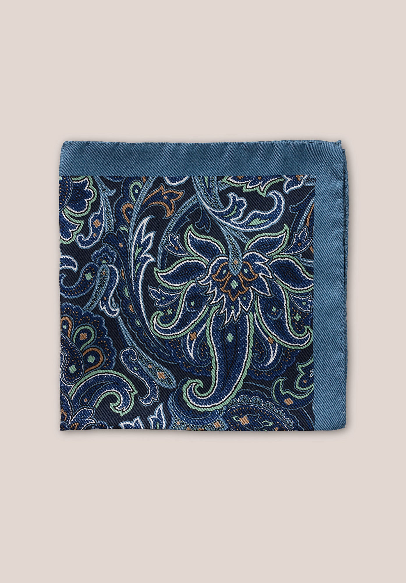 BRIGHT PAISLEY POCHETTE