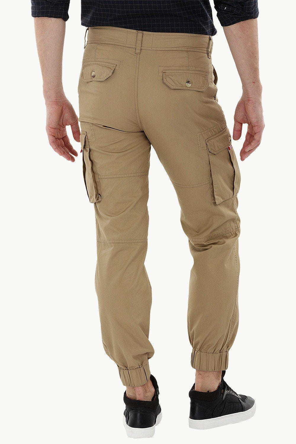 Buy Online Twill Cuff Jogger Cargo Pants Online at Zobello
