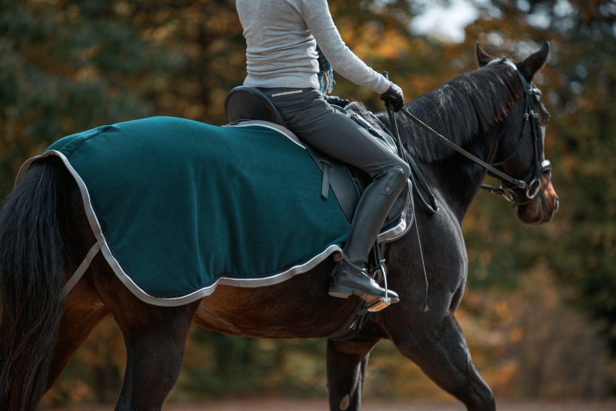 Horse Blanket Triple Crown quarter sheet wool traditional style