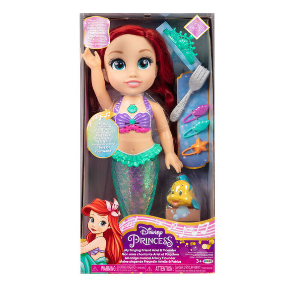 Disney Princess My Singing Friend Ariel And Flounder Aura In Pink Inc