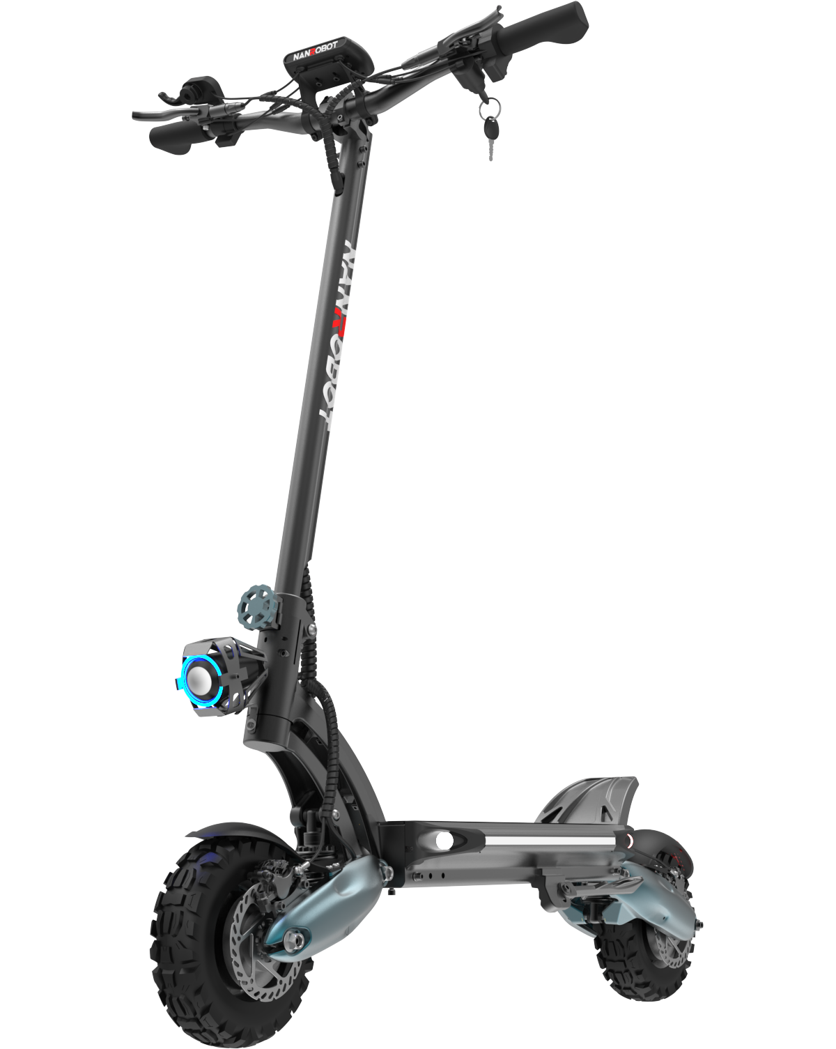 Trottinette Électrique Adulte NANROBOT D6+2.0 -Double moteur 1000W