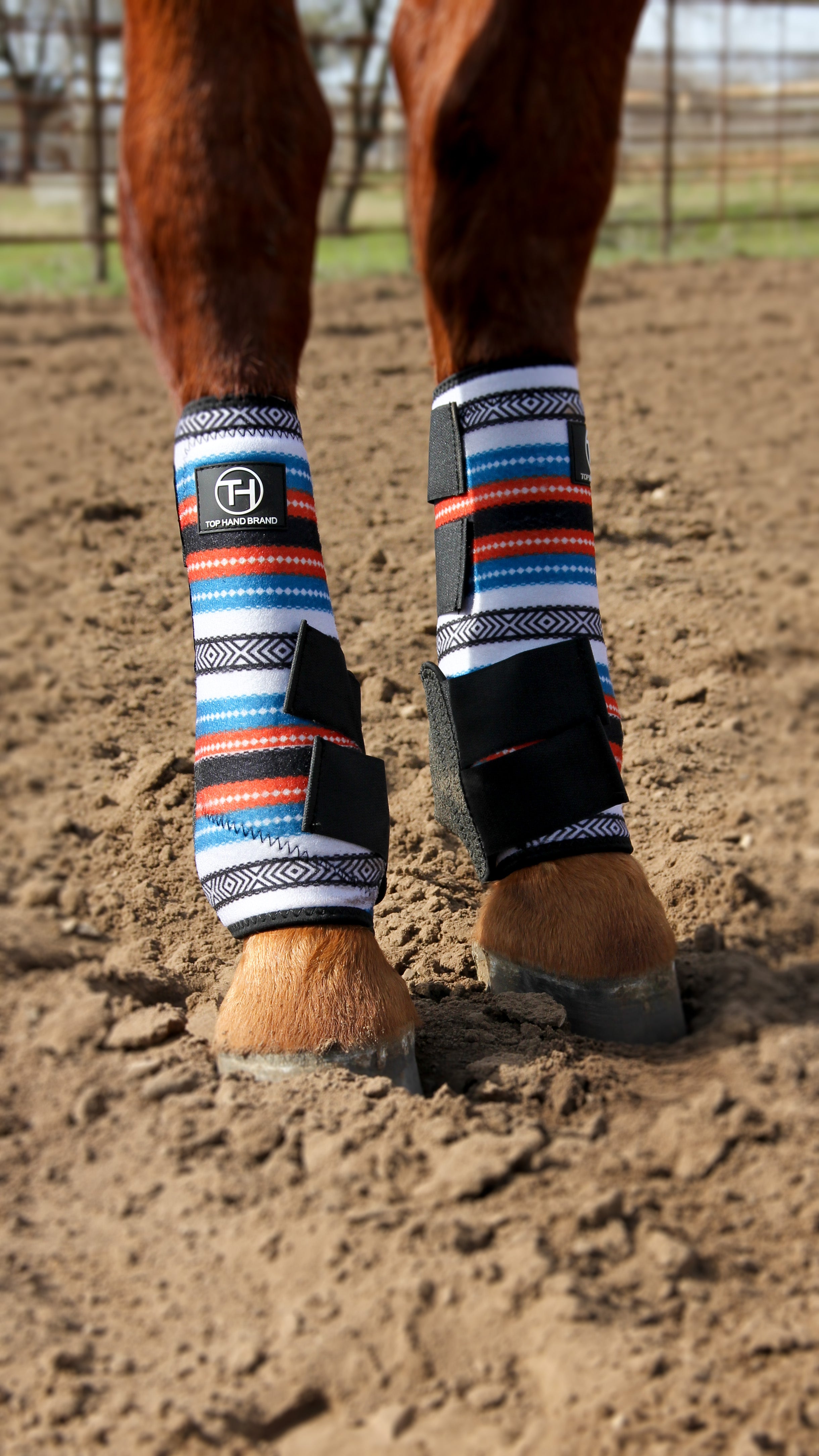 Serape sales horse boots