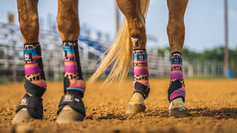 Cheetah/Serape Sport Boots (Sold in 