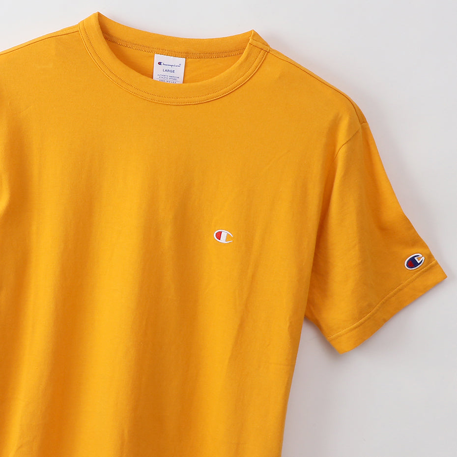 champion small logo tee