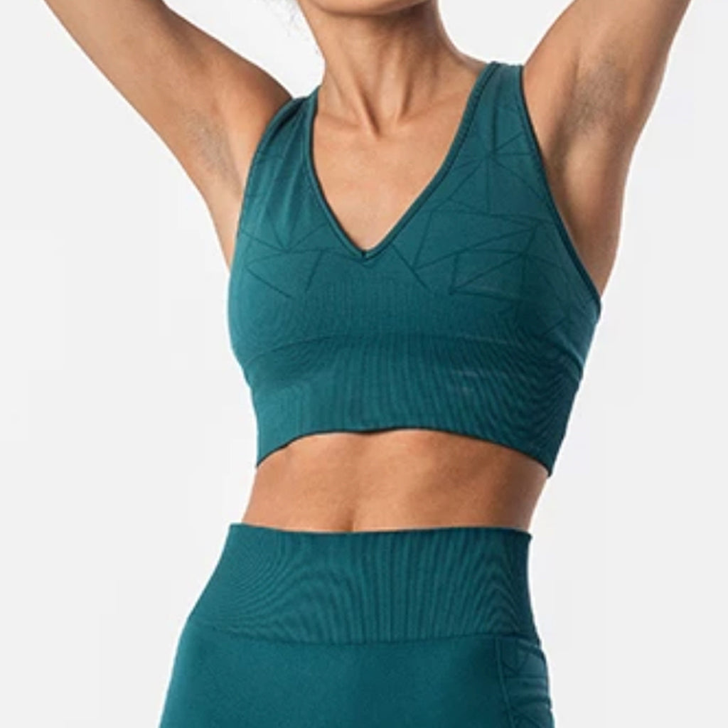 Breathe Sports Bra | Teal