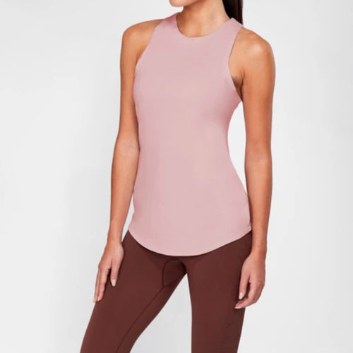 Isle Knot Vest Top | Dusty Pink