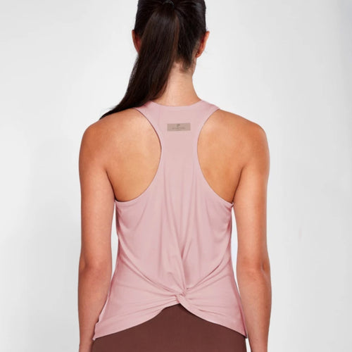 Isle Knot Vest Top | Dusty Pink