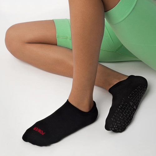 Power On Grip Socks | Black