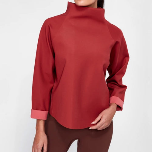 Reversible Sweater | Terracotta