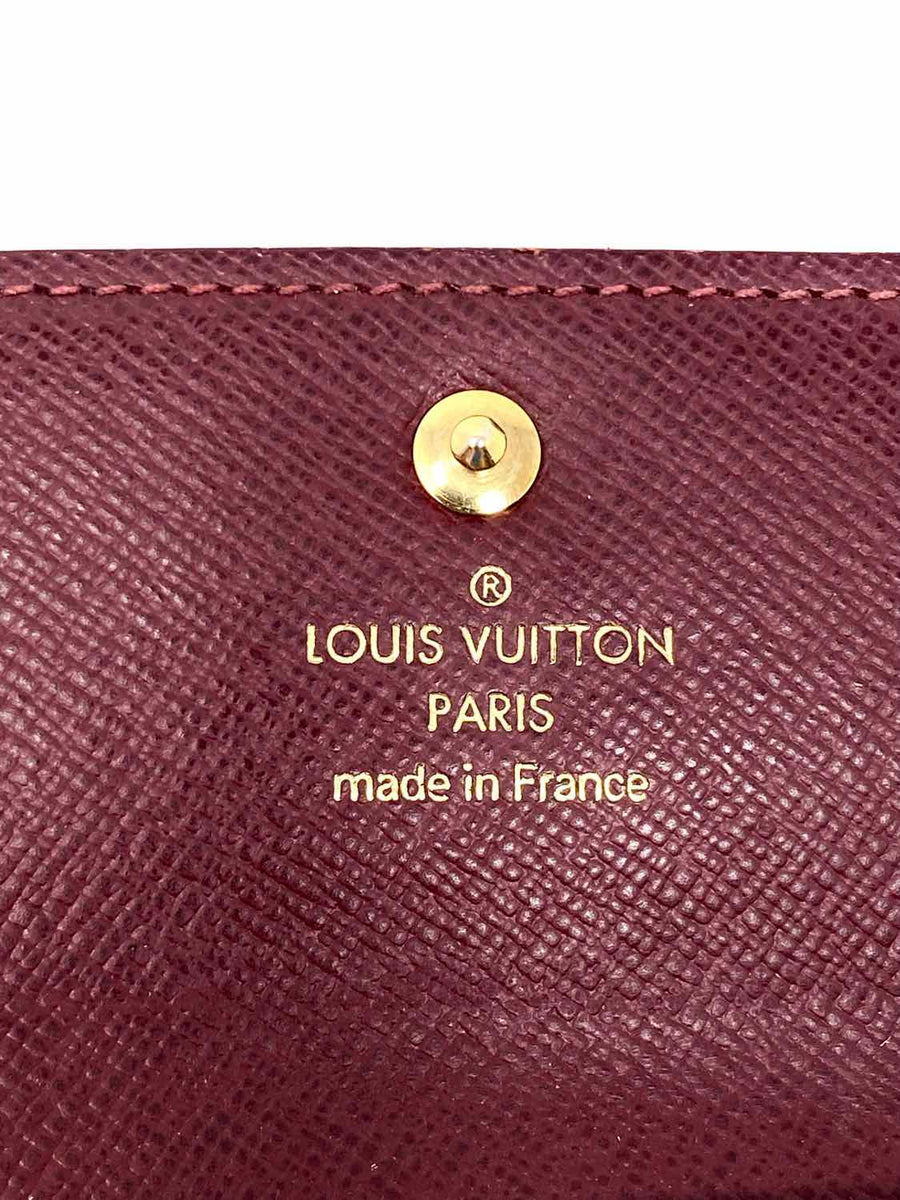 Pre-owned Louis Vuitton Key Pouch Damier Ebene