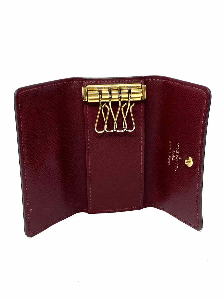 Louis Vuitton Monogram Key Pouch Indiana Women's Wallets for sale